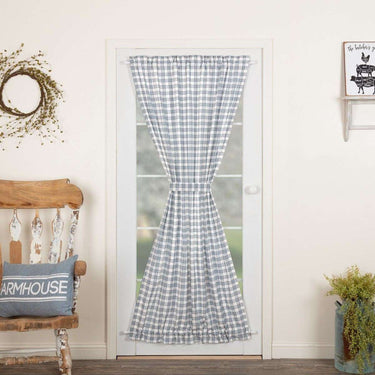 Sawyer Mill Red Plaid Blue/Red/Charcoal Door Panel 72